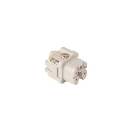 Molex Wire Terminal, 14 AWG, 230/400 V, Grey 7204.6002.0